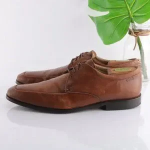 Ecco Shoes Ecco Calcan Derby Apron Toe Dress Shoe Oxford